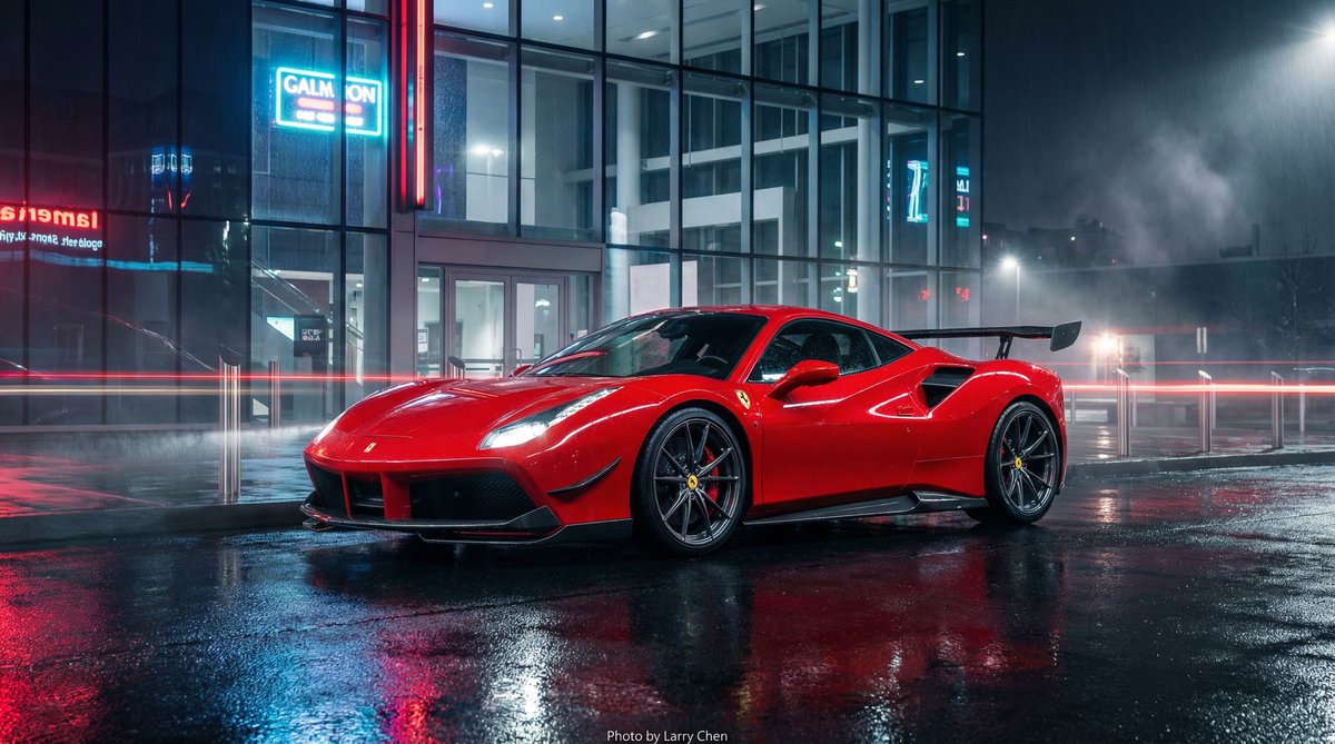 小马拉大车视频：法拉利488改装