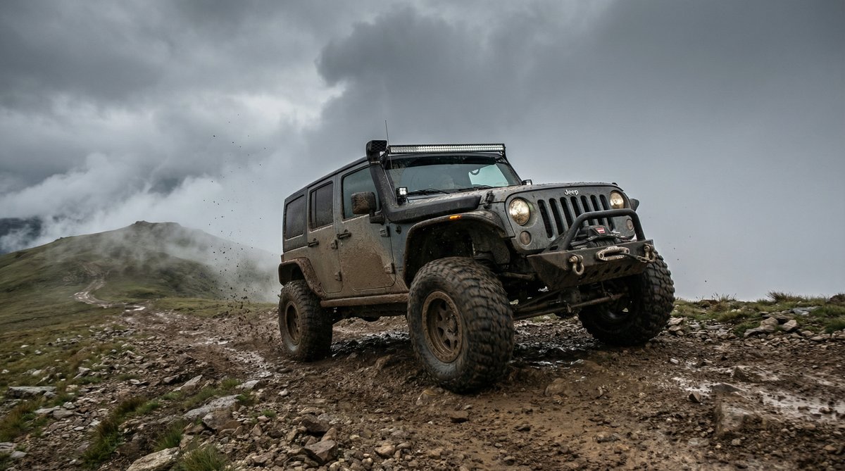 小马拉大车视频：Jeep牧马人越野