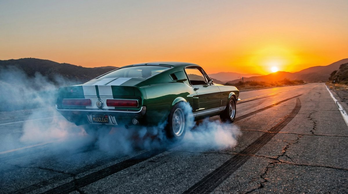 小马拉大车视频：福特野马GT500