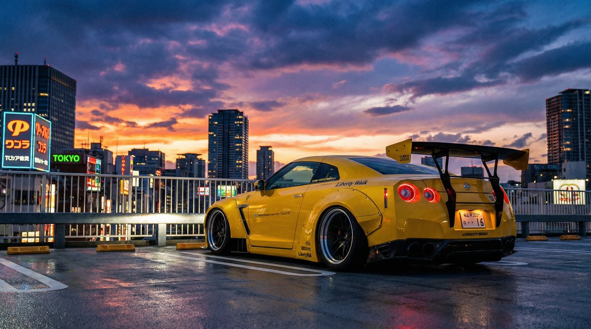 小马拉大车视频：日产GTR R35